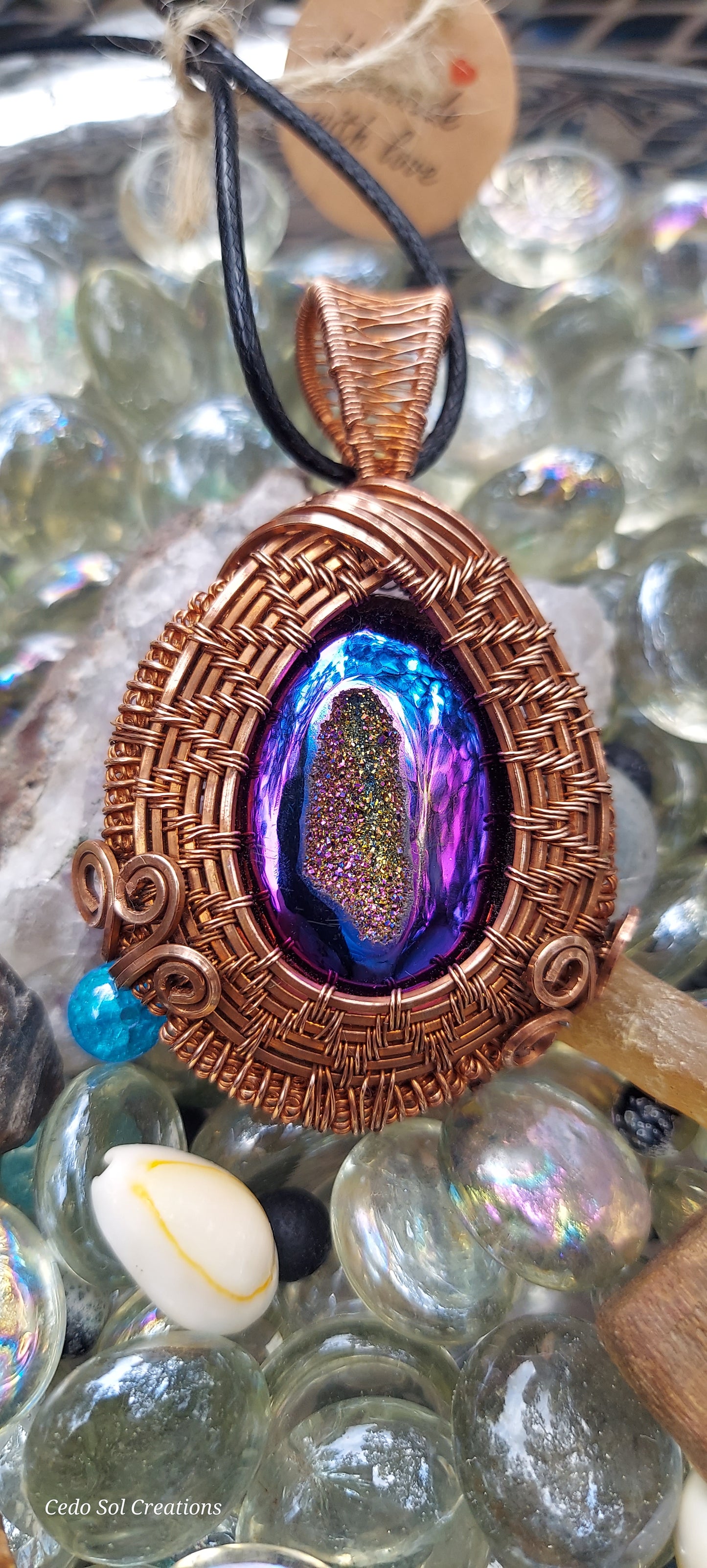 Titanium Druzy