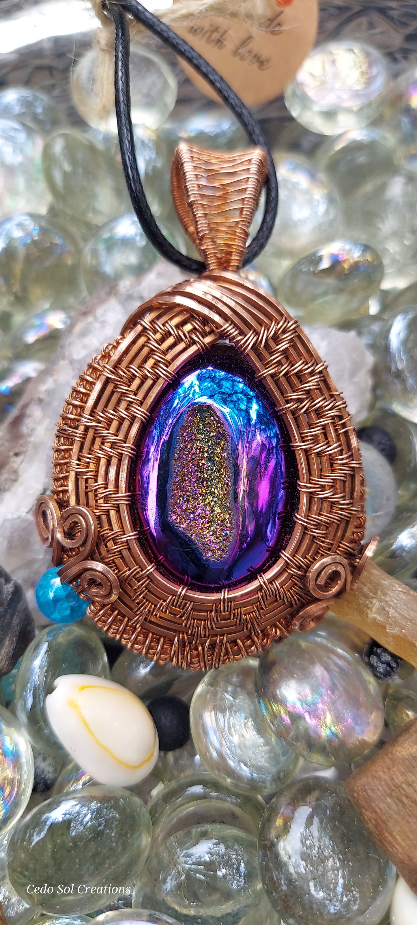 Titanium Druzy